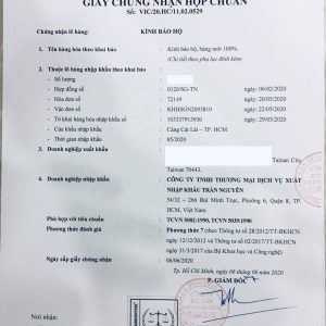 Chứng nhận hợp chuẩn